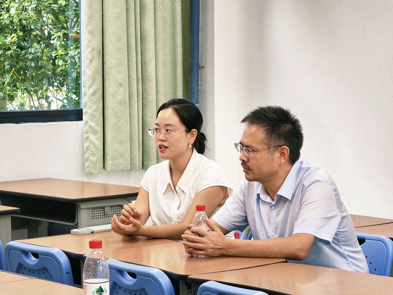 厦门大学林子雨、夏小云到访管理...